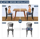 Toddler Booster Seat for Dining Table, Portable Booster Seat for Kitchen Chair, 4 Inch High-Density Foam Cushion with Adjustable Safety Straps and Non-Slip Bottom, Perfect for Kids Travel and Daily by TinyTreasures Baby Boutique