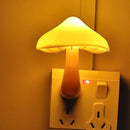 AUSAYE 5 Pack Sensor LED Night Lights Plug in Lamp Mushroom Light for Adults Kids NightLight Bedroom,Bathroom,Toilet,Hallway,Stairs,Kitchen,Basement Warm Yellow by TinyTreasures Baby Boutique
