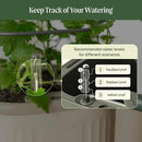 Vego garden Mini Planter Indoor Pots with Trellis Self-Watering Herb Countertop Planter for Climbing Vegetables Flowers Mint Plants Cage 2 Pack- Fog Gray by GreenHaven Gardens