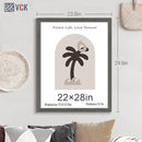 VCK 22x28 Frame Set of 3, Gray Solid Wood Poster Picture Frame, Exclusive Wood Grain, Wall Gallery Frame by CozyNest Decor