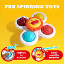 Hely Cancy Infant Bath Toys for 18 Months - No Hole Animal Bathtub Toys, Baby Bath Tub Toys by TinyTreasures Baby Boutique