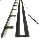 Floating Shelf Brackets - Sheppard Brackets - Easy Install - Heavy Duty (70 inch Build Kit) by CozyNest Decor