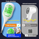 Boncare 9 Seconds Basal Body Thermometer for Ovulation, Oral Thermometer for Adults and Kids - Accurate Rectal Thermometer, with Fever Alarm and Large Display (Light Green) by TinyTreasures Baby Boutique