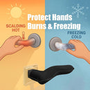 5PCS Door Handle Covers - Anti-Scald & Anti-Freeze Knob Protectors, Elastic Neoprene Rubber Cushion for Hot/Cold Handles, Universal Fit for Home/Office/School Doors by TinyTreasures Baby Boutique