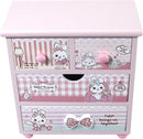 Children Jewelry Box for girls Pink Cute bunny girls jewelry box Little girl birthday christmas Gift kids jewelry box Organizer by TinyTreasures Baby Boutique