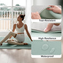 UMINEUX Yoga Mat Extra Thick 1/3'' & 2/5" Non Slip Yoga Mats for Women Eco Friendly TPE Fitness Exercise Mat with Carrying Sling & Storage Bag by TinyTreasures Baby Boutique