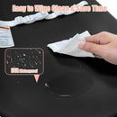 Changing Pad, Wipeable Diaper Changing Pad with Safety Belt for Changing Table, Nursery, Dresser, EVA Non-Slip Baby Changing Table Pad, Black by TinyTreasures Baby Boutique