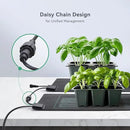 LUXBIRD 6 Pack Daisy Chain Seedling Heat Mats for Indoor Plants, Greenhouses, Germination, Hydroponic Garden, IP67 Waterproof Durable (LB-HMDC-06) by GreenHaven Gardens
