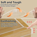 2Pack Clear Edge Protector,Safe Corner Protector, Anti-Sharp Edge Protector, for Furniture, Drawers, Tables, Cabinets 2inX3.28FT by TinyTreasures Baby Boutique