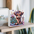 Highland Cow Baby Decor, Highland Cow Sunflower Decor, Highland Cow Gifts for women, Highland Cow Nursery Decor, Wooden Box Decor Sign for Home Farmhouse Office Living Room Table Shelf Tiered by CozyNest Decor