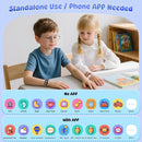Smart Watch for Kids, 1.85" Fitness Tracker Pedometer Watch, Health, Sleep Monitor, Puzzle Games, Alarm Clock, Camera, Music Player, Torchlight, Activity, Gift Toys for 4 - 13 Years Old Boys and Girls by TinyTreasures Baby Boutique