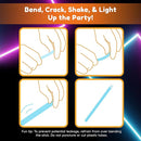 Glow Fever Glow in The Dark Sticks - 50 ct 6" Glow Sticks Bulk Party Pack with End Caps & Lanyards - Glow Party Favors for Concert, Festival, & Wedding Neon Light Sticks by Party Dragon, Multi by TinyTreasures Baby Boutique
