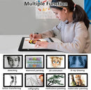 HIUKCOLED A4 Light Tracing Box with 4 Pcs Clips, Stepless Adjustable Brightness Ultra-Thin Light Pad, USB Powered LED Light Board for Drawing,Diamond Painting,Sketching,Animation,X-Ray,Sand Painting by TinyTreasures Baby Boutique