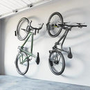 monTEK Swivel Bike Wall Mount, Bike Hangers for Garage, Space-Saving Vertical Bike Rack, Sturdy Bike Storage Rack Holds Up to 66lbs, Easy to Install, Black by GreenHaven Gardens