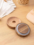 Kanwone Glass Storage Containers Set of 6, 28 Ounce Airtight Food Storage Containers with Bamboo lids, Clear Glass Jars for Pantry, kitchen, Flour, Sugar, Tea, Coffee, Snack, Cookies, Spice and Herbs by CozyNest Decor