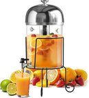 Wantjoin Beverage Dispenser With Stand - 2 Gallon Drink Dispenser With Stand Juice Dispensers For Parties, Ice Core, Spigot, Visible Container For Lemonade, Cocktail, Sangria, Punch, Events, Buffet by CozyNest Decor