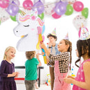WERNNSAI Unicorn Piñata - Unicorn Party Supplies Piñata Bundle with Blindfold and Bat for Girls Kids Rainbow Unicorn Theme Birthday Party Game Decorations (15.7" x 12.2" x 3.1") by TinyTreasures Baby Boutique