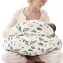 Momcozy Pioneering Safety Fence Nursing Pillow for Breastfeeding- Wider Feeding Pillows for More Support for Mom & Baby- Easier Nursing & Hand Free- Fit for All, Removable Cotton Cover by TinyTreasures Baby Boutique