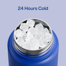 Insulated Water Bottle with Straw Stainless Steel Water Bottle, Leak-Proof, BPA-Free, Double Wall Vacuum Keeps Cold for 24 Hours for Sports, Travel, School (32 oz, Royal Blue) by CozyNest Decor