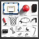 Indoor Basketball Hoop for Kids, Over The Door Mini Basketball Hoops, LED Light Mini Hoop with Scoreboard & 4 Balls, Kids Basketball Hoop Sport Toys Gifts for 5 6 7 8 9 10 11 12+Year Old Boys by TinyTreasures Baby Boutique