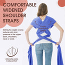 Acrabros Baby Wrap Carrier,Hands Free Baby Carrier Sling,Lightweight,Breathable,Softness,Perfect for Newborn Infants and Babies Shower Gift,Purple by TinyTreasures Baby Boutique