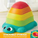 JOYIN 5 Pcs Turtle Balance Stepping Stones, Kids Turtle Path Jumping Stones, Toddler Obstacle Course Coordination Game Toys Indoor or Outdoor Play for Kids Aged 3+ by TinyTreasures Baby Boutique
