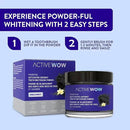 Active Wow Activated Coconut Powder – Whitening Toothpaste Powder, Fluoride-Free, Sulfate & Paraben-Free, Vanilla Flavor by CozyNest Decor