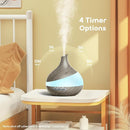500ML Essential Oil Diffuser: Aroma Diffuser with Remote Control for Hotel Spa Yoga Room - Humidifiers for Bedroom with 14 Colors LED Night Light for Kids/Women Home Relaxation by TinyTreasures Baby Boutique