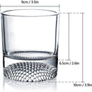 The Wine Savant Golf Ball Whiskey Glasses Set (4 pack)