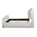 Carmen - Upholstered Wingback Panel Bed Frame by HouseOfZazla