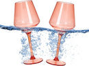 Floating Wine Glasses for Pool - Set of 2-15 OZ (Green)