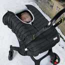 Orzbow Winter Carseat Cover for Baby, Baby Car Seat Cover for Boys & Girls, Warm Infant Car Seat Covers for Cold Weather, Rain & Snow Repellent, Waterproof, Universal Fit, Newborn Essentials, Black by TinyTreasures Baby Boutique