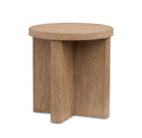 Hayden - Round End Table - Golden Oat by Unique Piece Furniture