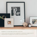 Elegant Linen Photo Album - 200 Acid-Free Pockets for 4x6 Pics - Perfect for Weddings & Gifts by TinyTreasures Baby Boutique