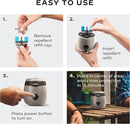 Thermacell E-Series Rechargeable Mosquito Repeller with 20’ Mosquito Protection Zone; Bug Spray Alternative; Scent Free by TinyTreasures Baby Boutique