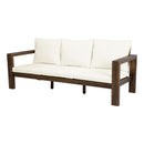 3 Seater Patio Set, Outdoor Sofa & Coffee Table Set