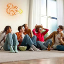 Squirrel Beer Neon Sign for Wall Decor Bar Neon Light Orange Squirrel Drinking Wine Led Light Animal LED Sign Dimmable LED Neon Light for Bar Bedroom Kidsroom Business Game Room by CozyNest Decor