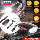 Bike Front & Rear Light with Horn – High-Brightness Safety by LJGDeals