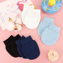 Newborn Baby Mittens No Scratch Cotton Elastic Wrist Gloves Infant Toddler Mittens for Baby Boy Girl 0-6 Months by TinyTreasures Baby Boutique