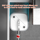 KZKR Spin Mop and Bucket Set with Self Separation Dirty and Clean Water System, Self Wringing 360° Rotating Square Mop Head for Home Floors Cleaning (1.0 Mop and Bucket Set (10 Pads)) by CozyNest Decor