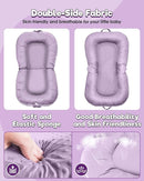Baby Lounger Pillow 3-in-1 Infant Lounger Pillow for Newborn 0-24 Months, Portable Tummy Time Mat for Home and Travel, Breathable & Soft Baby Seat for Baby by TinyTreasures Baby Boutique