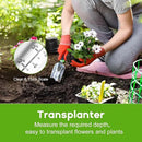 Garden Tool Set, 3 Pack Aluminum Heavy Duty Gardening Kit Includes Hand Trowel, Transplant Trowel and Cultivator Hand Rake with Soft Rubberized Non-Slip Ergonomic Handle, Garden Gifts by GreenHaven Gardens