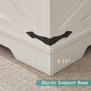 Coffee Table with Storage, Rustic White Square Coffee Tables for Living Room, Lift top Coffee Table with Large Hidden Compartment, Smart Cocktail Tables with Flip Top Lids for Home Office by CozyNest Decor