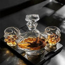 12 oz Hand Blown Crystal Whiskey Glasses Set of 4, Unique Cognac Glass, Heavy Thick Bottom Bar Glass for Scotch Bourbon Rum Gin Water Cocktail,Gifts Men Gifts Ideas by CozyNest Decor
