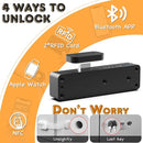 Eseesmart Smart Cabinet Lock, Hidden Magnetic Bluetooth RFID Keyless Drawer Lock, Baby Proofing Child Safety Cabinet Locks for Liquor File Cabinet Cupboard Desk Dresser Adults Black by TinyTreasures Baby Boutique
