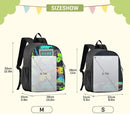 Colorful Monster Truck Toddler Backpack Waterproof Mini Backpack with Name/Text Preschool Backpack Cute Small Backpack Kindergarten Pre School Bags 13 Inch by TinyTreasures Baby Boutique