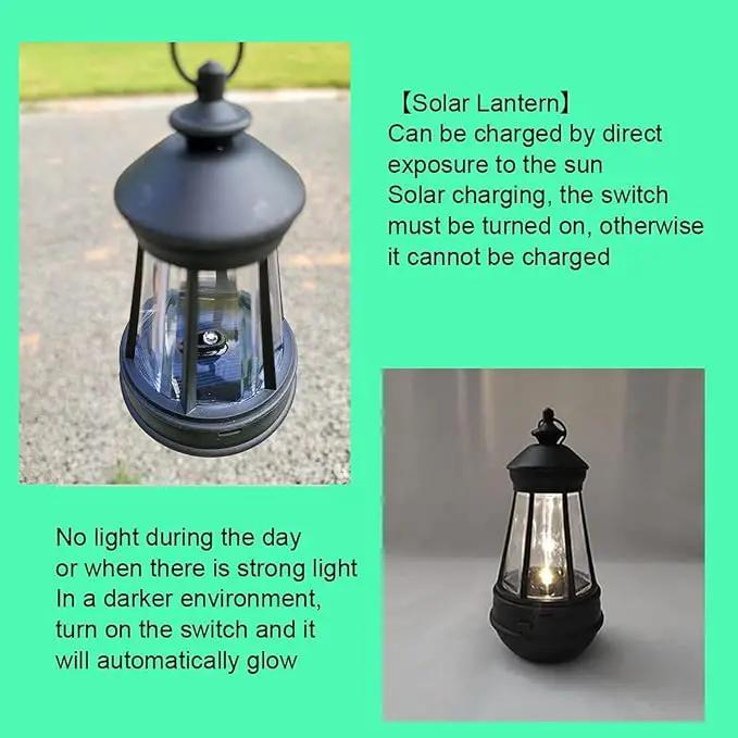 Garden Statues Dog Solar Hanging Light, Courtyard Resin Simulated Handicraft Dog Statue Ornament, Garden Yard Entrance Decoration., photo 6 of 7
