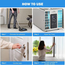 New Comfort Stainless Steel 6,000 to 14,000 mg/hr Commercial Ozone Generator and Air Purifier