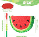 WERNNSAI Watermelon Piñata - Fruit Theme Summer Birthday Party Decorations Kids Fruit Pinata with Blindfold and Bat for Summer Tropical Party Supplies Fiestas Carnival Game by TinyTreasures Baby Boutique