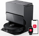 roborock S8 MaxV Ultra Robot Vacuum & Sonic Mop, 10000 Pa Suction, Corner to Edge Deep Cleaning, Hot Air Self-Drying, Auto Empty & Refill, Detergent Dispenser, Obstacle Avoidance, Black by CozyNest Decor